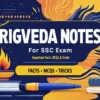 Rigveda Notes for SSC