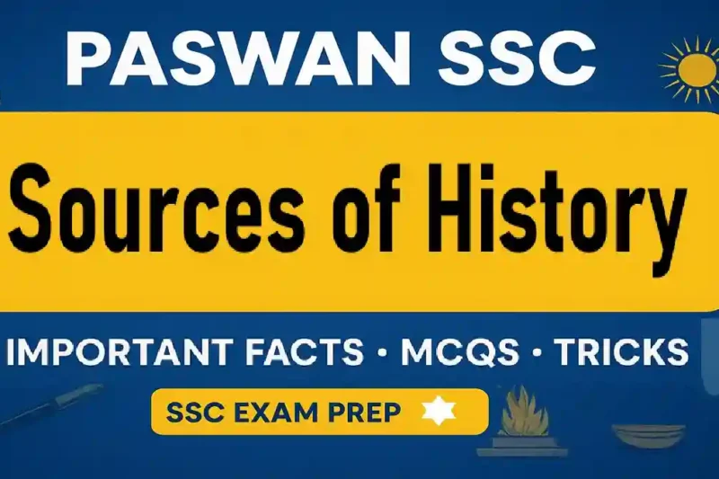 SSC PYQs Sources of History: 10 Shocking & Ultimate Facts for SSC CGL, CHSL, MTS, GD